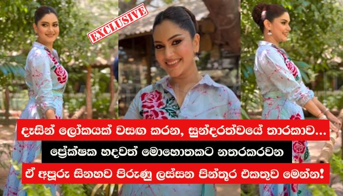 දෑසින් ලෝකයක් වසඟ කරන, සුන්දරත්වයේ තාරකාව... ප්රේක්ෂක හදවත් මොහොතකට නතරකරවන ඒ අපූරු සිනහව පිරුණු ඒ ලස්සන පින්තූර එකතුව මෙන්න!