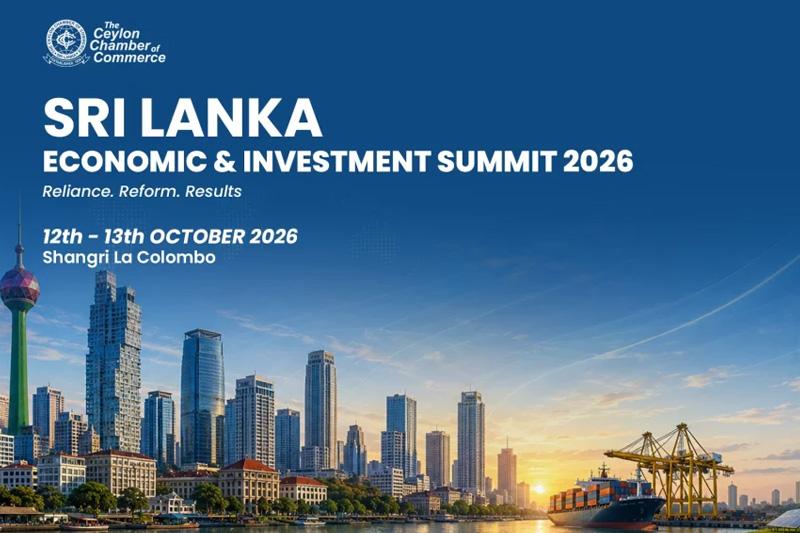 Ceylon Chamber’s SLEIS 2026 to focus on integrating Sri Lanka into Asia’s growth corridors