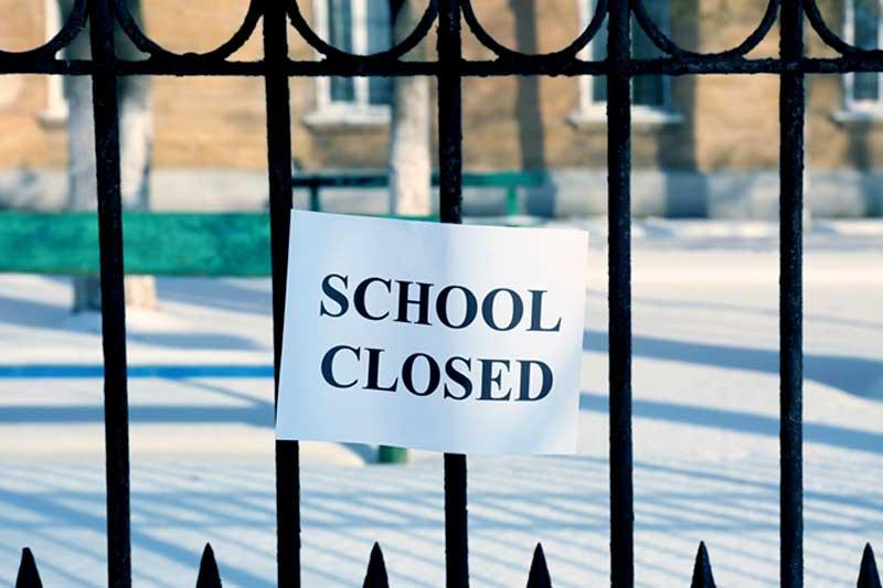 තද වැසි නිසා මධ්යම සියලු පාසල් 19 සිට 28 තෙක් වසා තැබෙයි