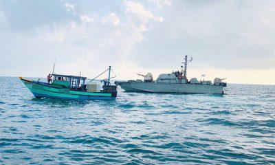Navy seizes Indian trawler, 12 fishermen for poaching off Mannar